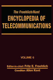 The Froehlich/Kent Encyclopedia of Telecommunications: Volume 6 - Digital Microwave Link Design to Electrical Filters book cover