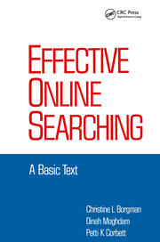 Effective Online Searching: A Basic Text book cover