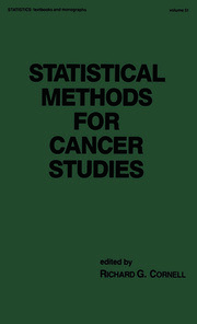 Statistical Methods for Cancer Studies book cover