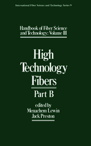Handbook of Fiber Science and Technology Volume 2: High Technology Fibers: Part B book cover