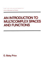 An Introduction to Multicomplex SPates and Functions book cover