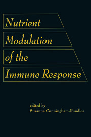 Nutrient Modulation of the Immune Response book cover