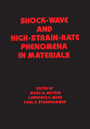 Shock Wave and High-Strain-Rate Phenomena in Materials book cover