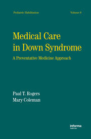 Medical Care in Down Syndrome: A Preventive Medicine Approach book cover