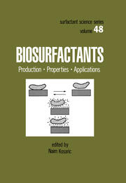 Biosurfactants: Production: Properties: Applications book cover