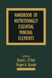 Handbook of Nutritionally Essential Mineral Elements book cover