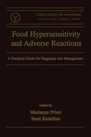 Food Hypersensitivity and Adverse Reactions: A Practical Guide for Diagnosis and Management book cover