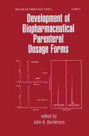 Development of Biopharmaceutical Parenteral Dosage Forms book cover