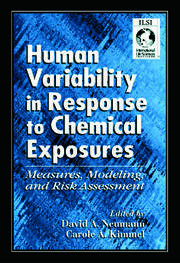 Human Variability in Response to Chemical Exposures Measures, Modeling, and Risk Assessment book cover