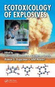 Ecotoxicology of Explosives book cover