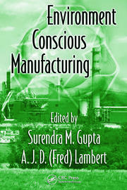 Environment Conscious Manufacturing book cover