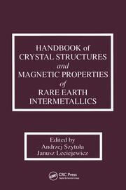 Handbook of Crystal Structures and Magnetic Properties of Rare Earth Intermetallics book cover