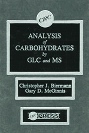 Analysis of Carbohydrates by GLC and MS book cover