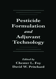 Pesticide Formulation and Adjuvant Technology book cover