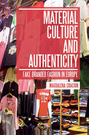 Material Culture and Authenticity: Fake Branded Fashion in Europe book cover