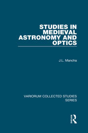 Studies in Medieval Astronomy and Optics book cover