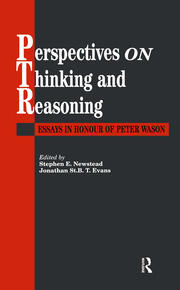 Perspectives On Thinking And Reasoning: Essays In Honour Of Peter Wason book cover