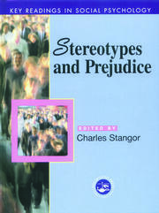 Stereotypes and Prejudice: Key Readings book cover
