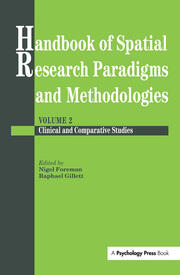 Handbook Of Spatial Research Paradigms And Methodologies: Vol.2 book cover