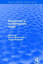 Democracy in Contemporary Japan book cover