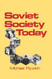 Soviet Society Today book cover