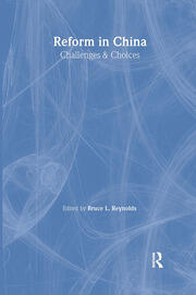 Reform in China book cover