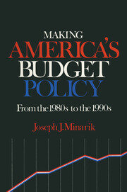 Making America's Budget Policy from the 1980's to the 1990's book cover