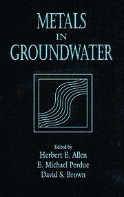 Metals in Groundwater book cover