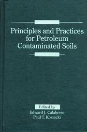 Principles and Practices for Petroleum Contaminated Soils book cover