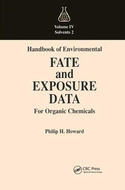 Handbook of Environmental Fate and Exposure Data for Organic Chemicals, Volume IV book cover