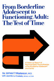 From Borderline Adolescent to Functioning Adult: The Test of Time book cover