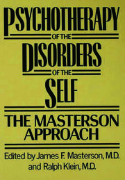 Psychotherapy of the Disorders of the Self book cover