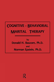 Cognitive-Behavioral Marital Therapy book cover