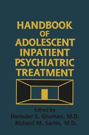 Handbook Of Adolescent Inpatient Psychiatric Treatment book cover