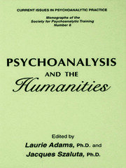 Psychoanalysis And The Humanities book cover