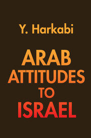 Arab Attitudes to Israel book cover