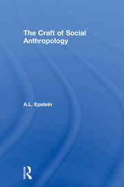 The Craft of Social Anthropology book cover