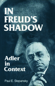 In Freud's Shadow: Adler in Context book cover