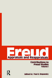 Freud, V.1: Appraisals and Reappraisals book cover