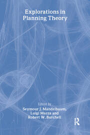 Explorations in Planning Theory book cover