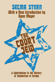 Court Jew: Contribution to the History of Absolutism in Europe book cover