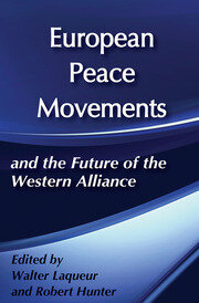 European Peace Movements and the Future of the Western Alliance book cover