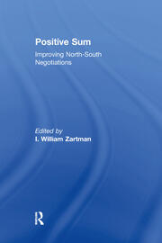 Positive Sum: Improving North-South Negotiations book cover