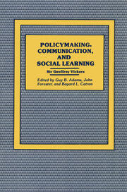 Policymaking, Communication, and Social Learning book cover