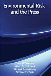 Environmental Risk and the Press book cover