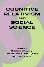 Cognitive Relativism and Social Science book cover