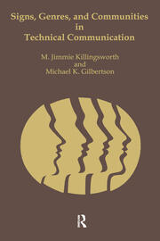 Signs, Genres, and Communities in Technical Communication book cover