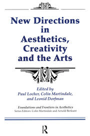 New Directions in Aesthetics, Creativity and the Arts book cover