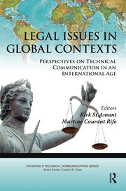 Legal Issues in Global Contexts: Perspectives on Technical Communication in an International Age book cover