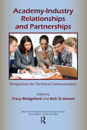 Academy-Industry Relationships and Partnerships: Perspectives for Technical Communicators book cover